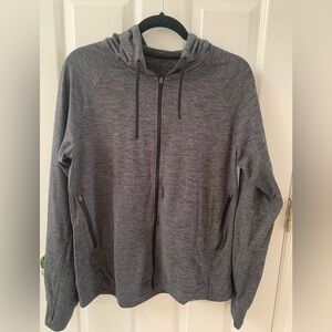 ASICS zip up hoodie jacket size large